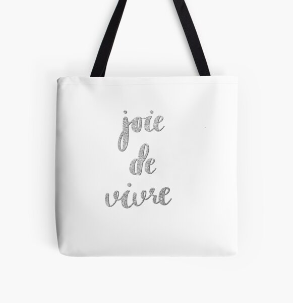 Joie de vivre by Alice Monber All Over Print Tote Bag
