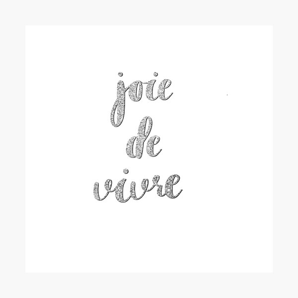Joie de vivre by Alice Monber Photographic Print
