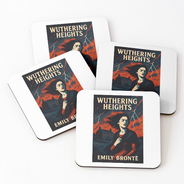 Item preview, Wuthering Heights Book Cover designed and sold by GlitchBaby.