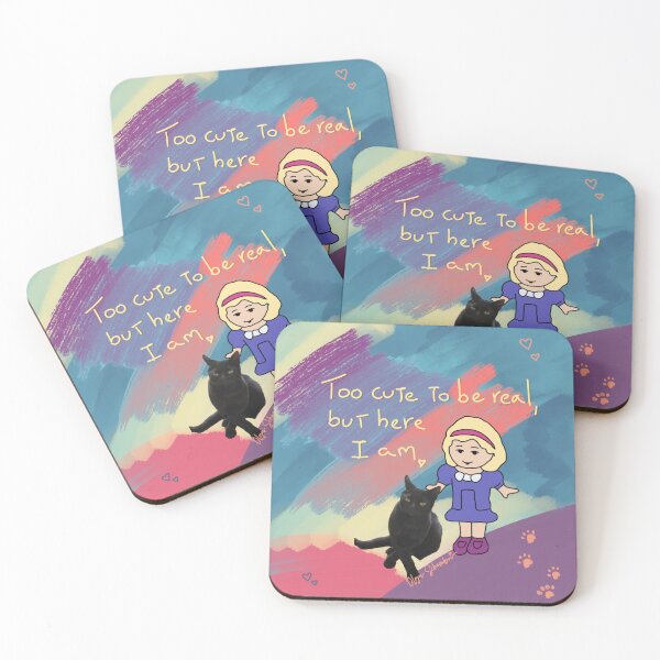 Item preview, Too cute to be real, but here I am! designed and sold by Olga Schembri.