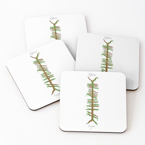 Item preview, Laugh (Gáire) Scottish Gaelic and Ogham designed and sold by KyttsyKrafts.