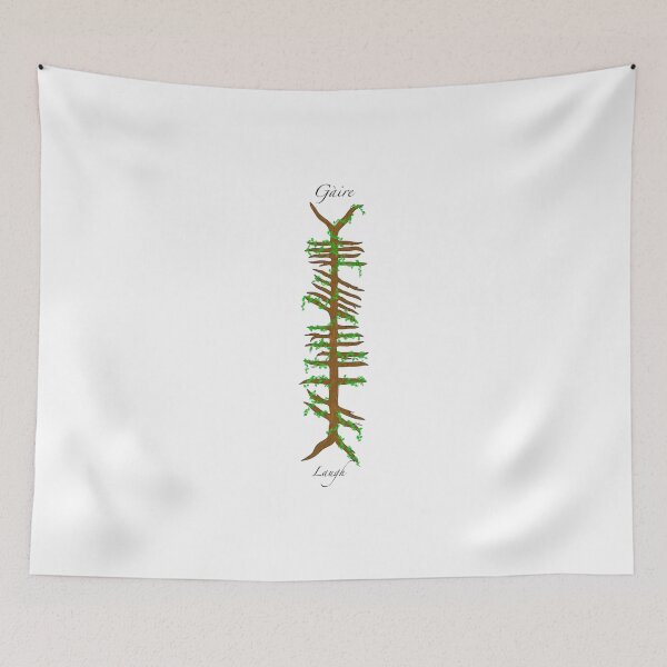 Item preview, Laugh (Gáire) Scottish Gaelic and Ogham designed and sold by KyttsyKrafts.