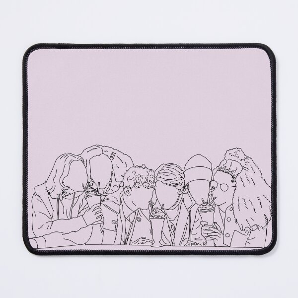 Item preview, Milkshake gang lineart | heartstopper designed and sold by Pinu92.