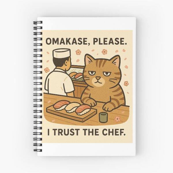 Item preview, Omakase Cat Knows What’s Best designed and sold by SakuraMochiCat.