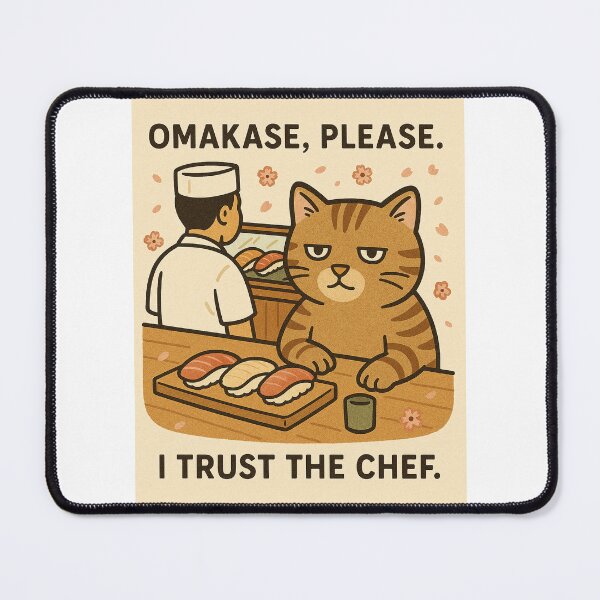 Item preview, Omakase Cat Knows What’s Best designed and sold by SakuraMochiCat.