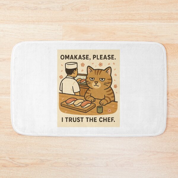 Item preview, Omakase Cat Knows What’s Best designed and sold by SakuraMochiCat.