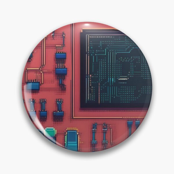 Item preview, Abstract Digital Circuit Art designed and sold by Esterlane.