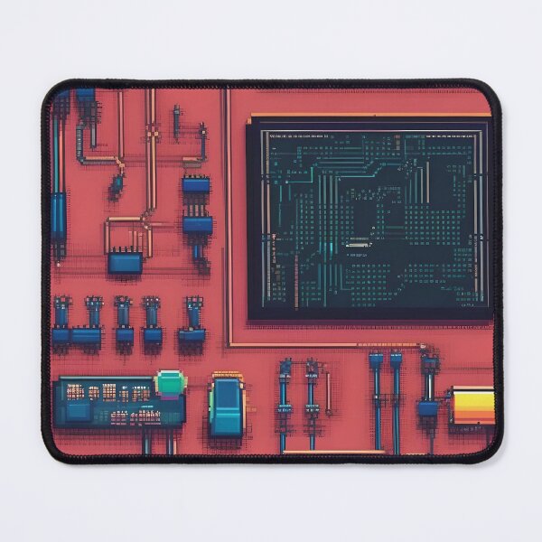 Item preview, Abstract Digital Circuit Art designed and sold by Esterlane.