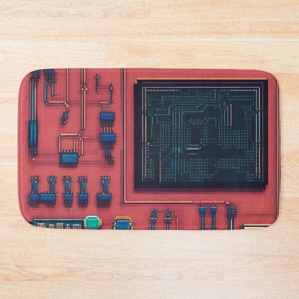 Item preview, Abstract Digital Circuit Art designed and sold by Esterlane.