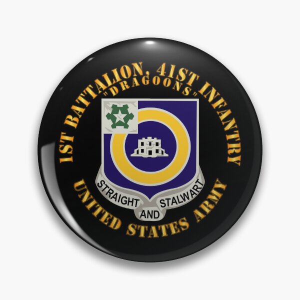 Item preview, Army - 1st Bn, 41st Infantry - DUI - Dragoons designed and sold by Military Insignia Products.