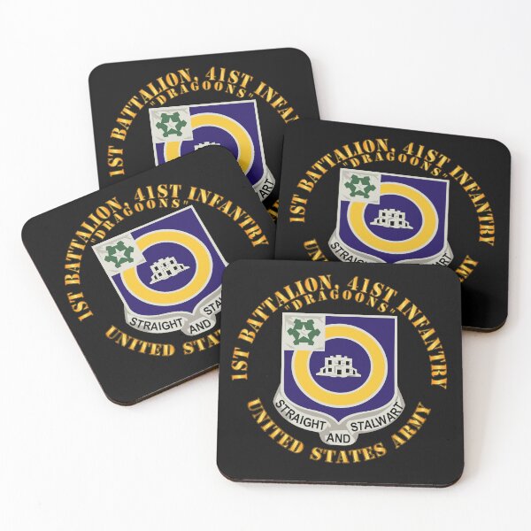 Item preview, Army - 1st Bn, 41st Infantry - DUI - Dragoons designed and sold by Military Insignia Products.
