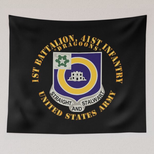 Item preview, Army - 1st Bn, 41st Infantry - DUI - Dragoons designed and sold by Military Insignia Products.