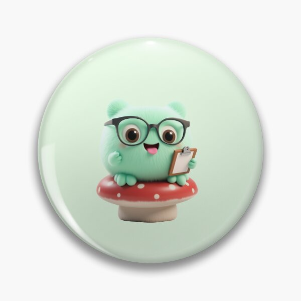 Item preview, Cute Pastel Green Frog with Glasses designed and sold by Itsheartshop.