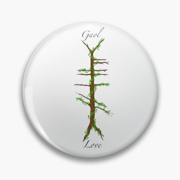 Item preview, Love (Gaol) Scottish Gaelic and Ogham designed and sold by KyttsyKrafts.