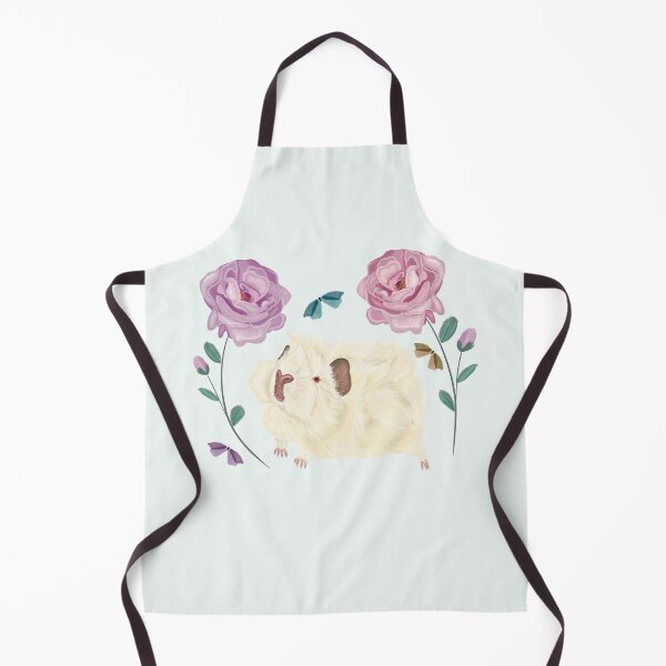 Item preview, Guinea Pig with Roses designed and sold by BlossomandIvy.