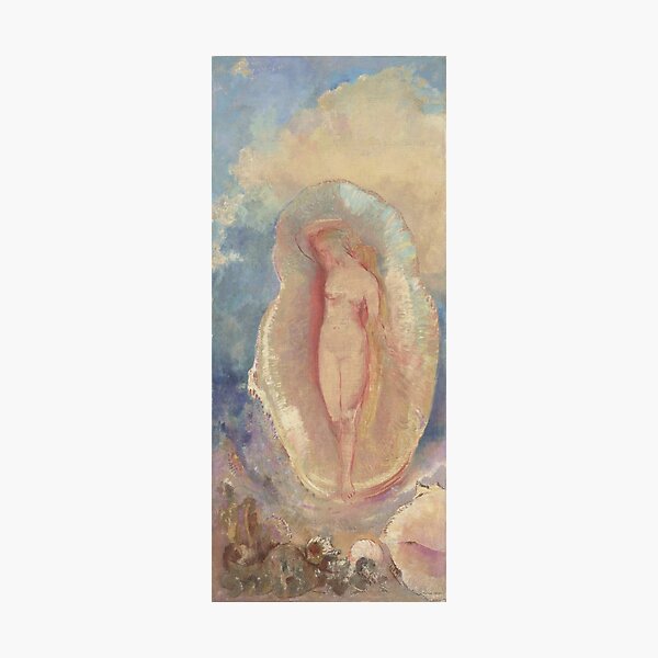 Vista previa del artículo con la obra « HD El nacimiento de Venus, por Odilon Redon (1912) Alta definición», diseñado y vendido por MINDTHECHERRY.