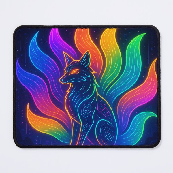 Item preview, Nine-tailed fox designed and sold by mayhaku.