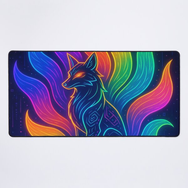 Item preview, Nine-tailed fox designed and sold by mayhaku.