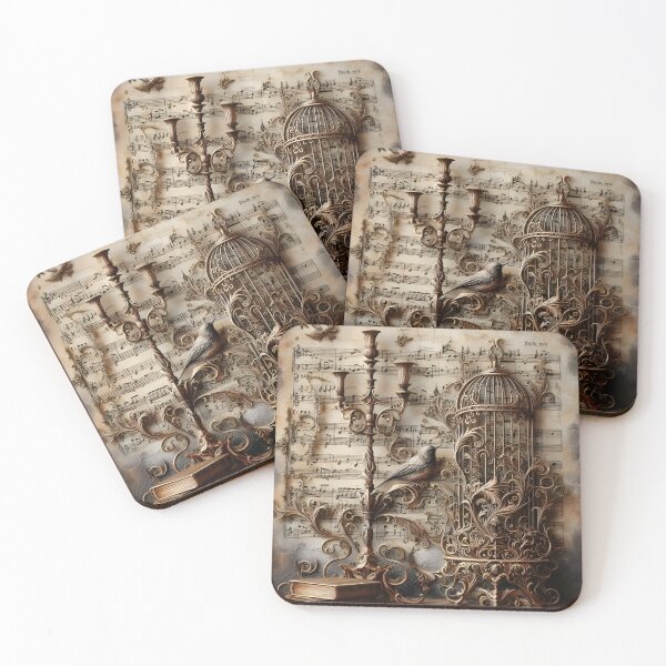 Item preview, "Outside the Gilded Cage" designed and sold by JacquiTaylorArt.