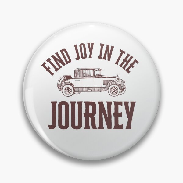 Item preview, Vintage Quote 'Find Joy in the Journey' designed and sold by Retro-Reverie.