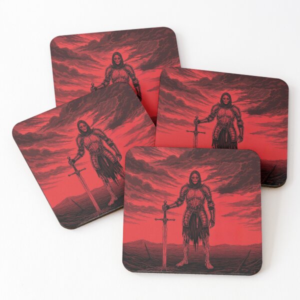 Item preview, Crimson Knight of the Wasteland designed and sold by PixCthulhu.