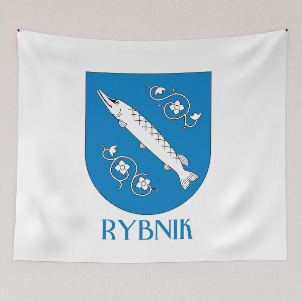 Item preview, Coat of Arms of Rybnik Poland designed and sold by jeshands.