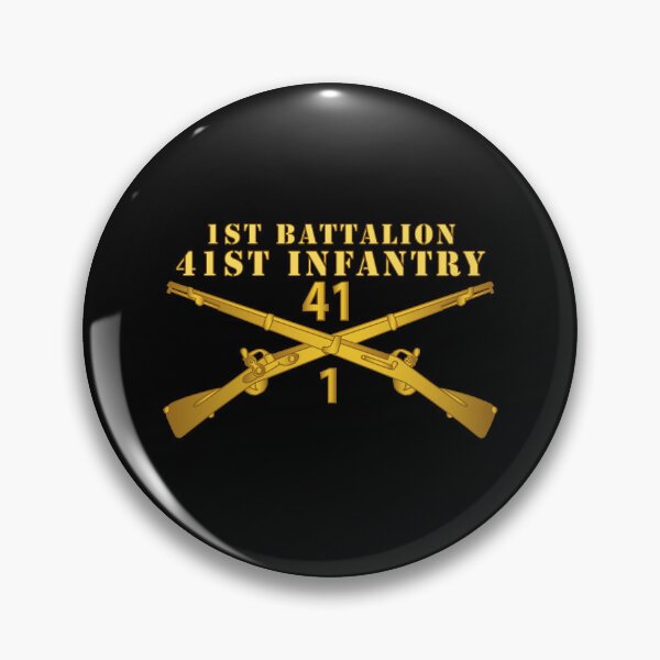 Item preview, Army - 1st Bn 41st  Infantry X 300 designed and sold by Military Insignia Products.