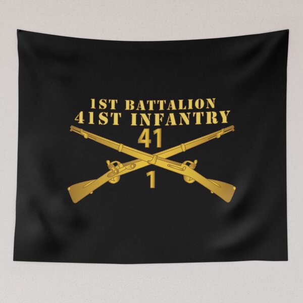 Item preview, Army - 1st Bn 41st  Infantry X 300 designed and sold by Military Insignia Products.