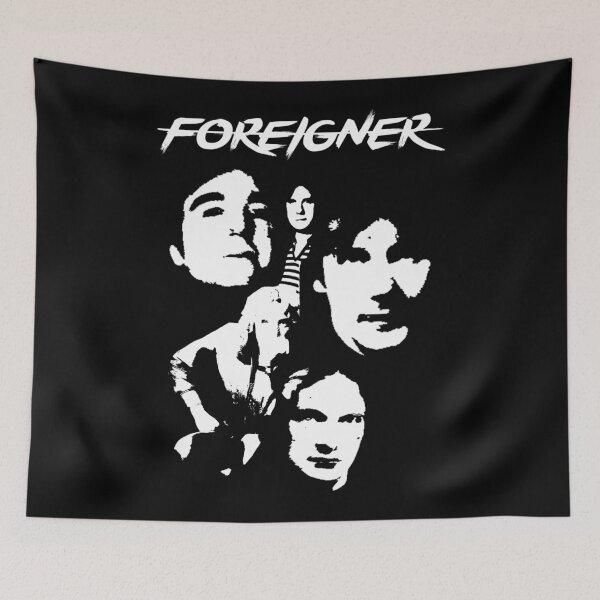 Item preview, Vintage White Silhouette Rock Band designed and sold by billiasbros.