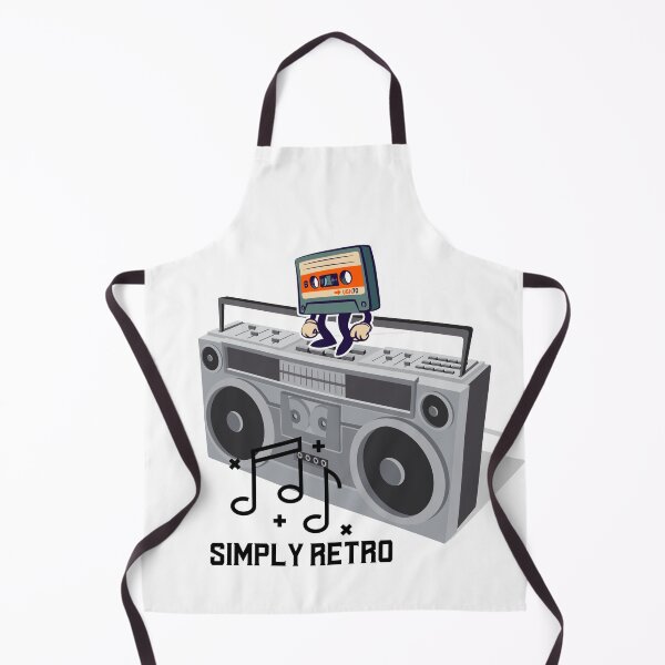 Item preview, Simply Retro Boombox & Cassette 1980s designed and sold by Tee-Shirt-Topia.