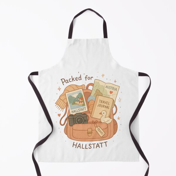 Item preview, Packed for Hallstatt – Vintage Travel Vibes from Austria designed and sold by Globalcitytees.
