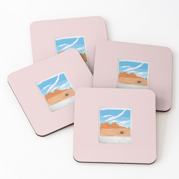 Item preview, Desert Polaroid -  Pastel Wanderlust Moment designed and sold by Kenedi   McDonald.