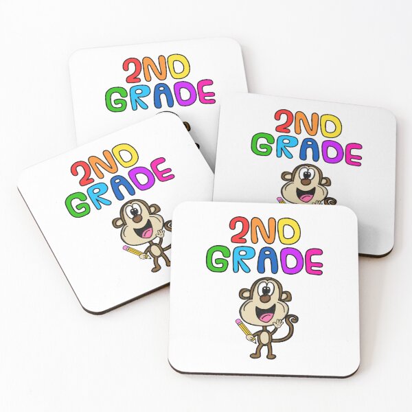 Item preview, School Monkey 2nd Grade Teacher, Back To School designed and sold by doodlerob.