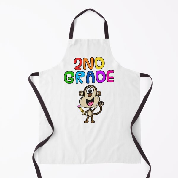 Item preview, School Monkey 2nd Grade Teacher, Back To School designed and sold by doodlerob.