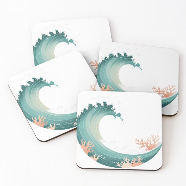 Item preview, Ocean Wave T-Shirt, Pastel Coastal Dream designed and sold by Dew's.