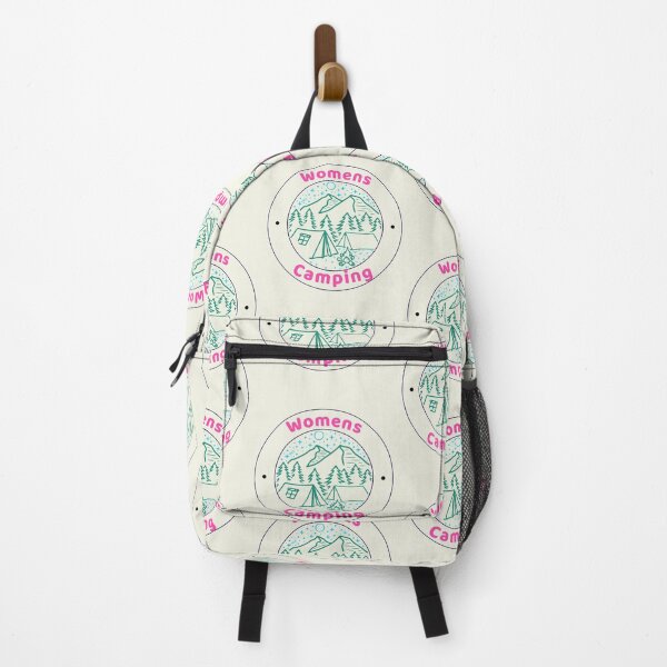 Item preview, womens Camping outdoors women designed and sold by Tee-Shirt-Topia.