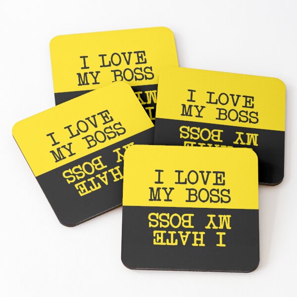Item preview, I Love Hate My Boss designed and sold by HotHibiscus.