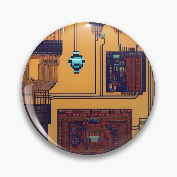 Item preview, Pixelated Computer Abstract Art designed and sold by Esterlane.