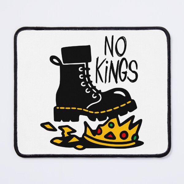Item preview, No Kings - Stepping on a Crown designed and sold by byebyesally.