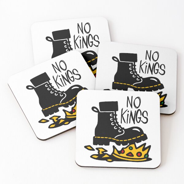 Item preview, No Kings - Stepping on a Crown designed and sold by byebyesally.