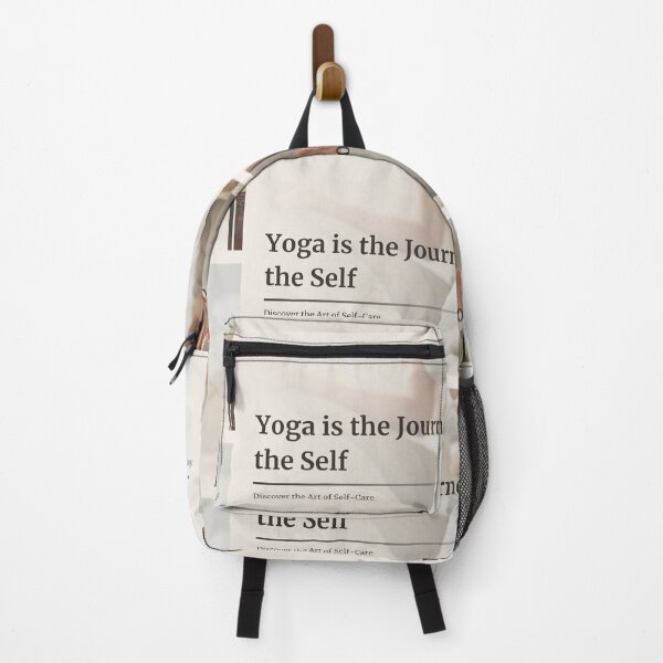 Item preview, Yoga is the Journey of the Self – Mindful Living Art designed and sold by Breaking Shop.