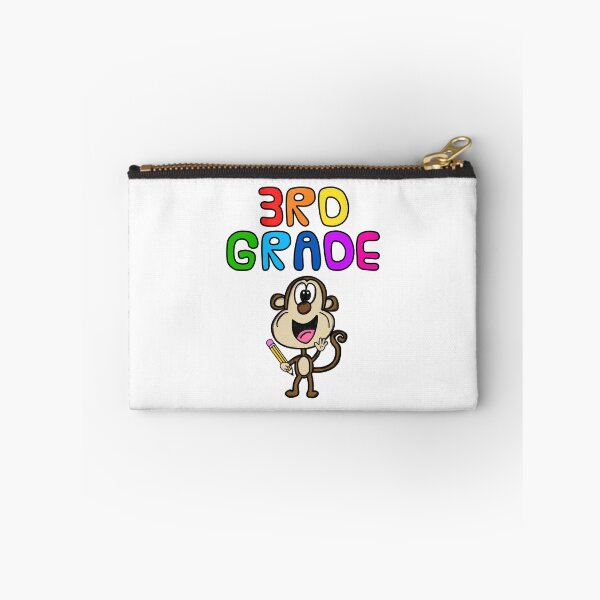 Item preview, School Monkey 3rd Grade Teacher, Back To School designed and sold by doodlerob.