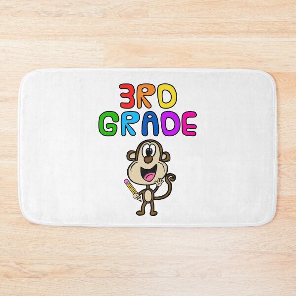 Item preview, School Monkey 3rd Grade Teacher, Back To School designed and sold by doodlerob.