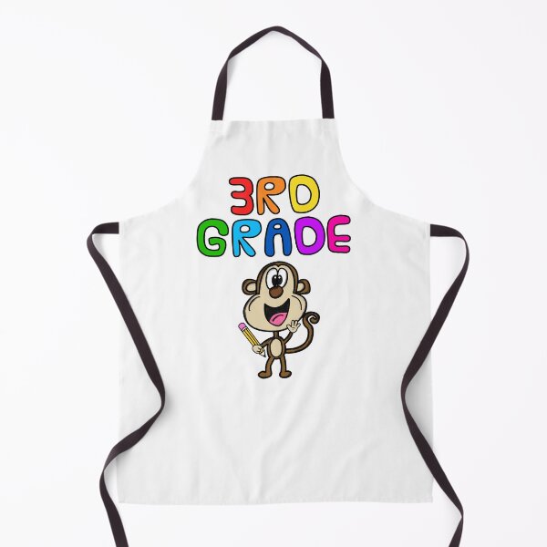 Item preview, School Monkey 3rd Grade Teacher, Back To School designed and sold by doodlerob.
