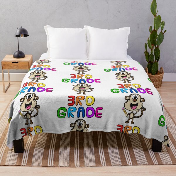 Item preview, School Monkey 3rd Grade Teacher, Back To School designed and sold by doodlerob.