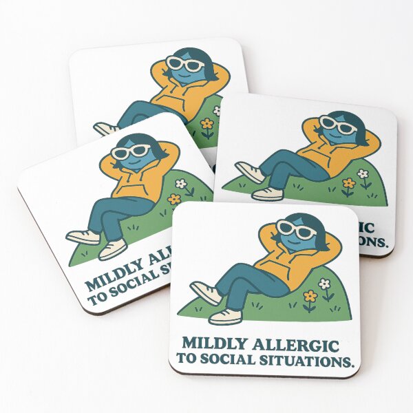 Item preview, Ivy Mildly Allergic to Social Situations designed and sold by StrangeFiz.