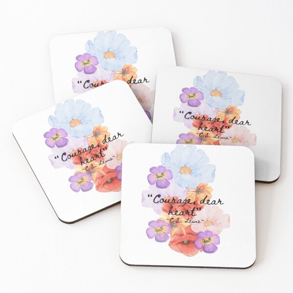 Item preview,  "Courage, Dear Heart" Floral Art designed and sold by Spooktique.