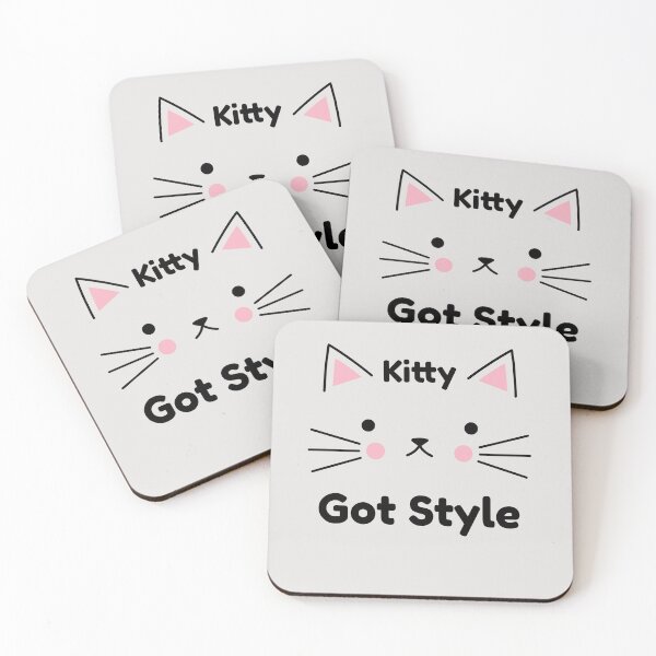 Item preview, Kitty Got Style cat pet kitty cats  designed and sold by Tee-Shirt-Topia.