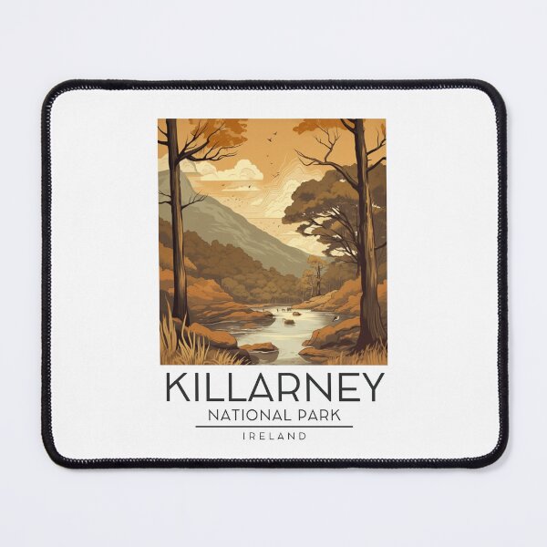 Item preview, A Vintage Illustration of Killarney National Park - Ireland  designed and sold by GoodOldVintage.