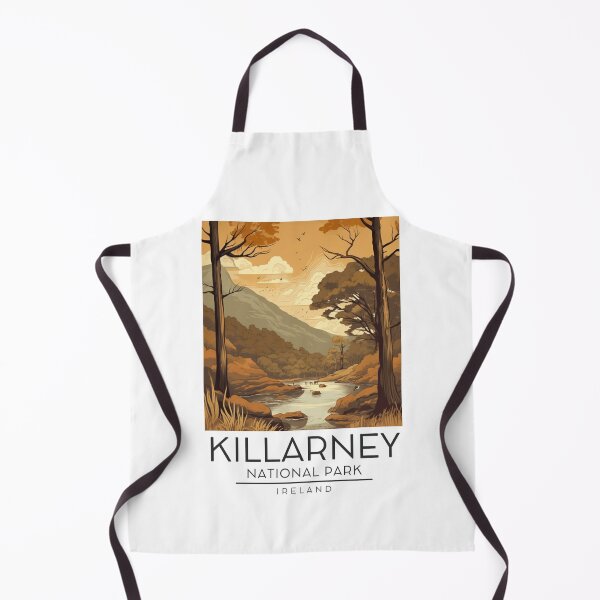 Item preview, A Vintage Illustration of Killarney National Park - Ireland  designed and sold by GoodOldVintage.